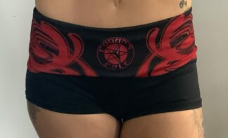 Roll Top Shorts With Black Base